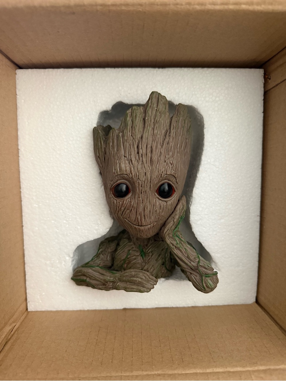 Marvel Groot figure - Brown Decorative Home Art